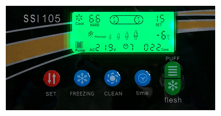 Фризер для мороженого Koreco SSI105