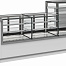 Витрина кондитерская Carboma KC71-130 VV 1,2-1 Built-In COSMO закрытая